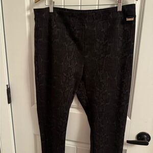 Animal print pants by Calvin Klein size XL. Made in Jordan